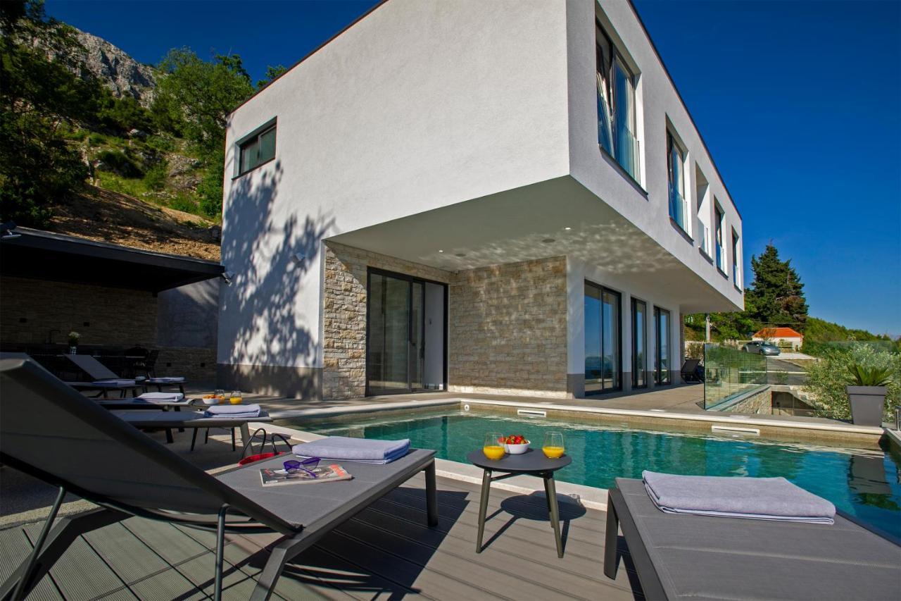 Villa Dispet With Heated Pool, Jacuzzi, Sauna And Cinema 셀리나 외부 사진
