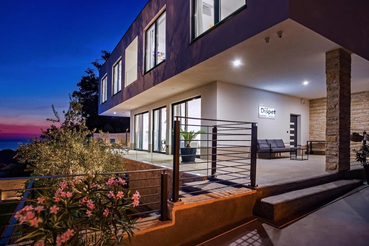 Villa Dispet With Heated Pool, Jacuzzi, Sauna And Cinema 셀리나 외부 사진